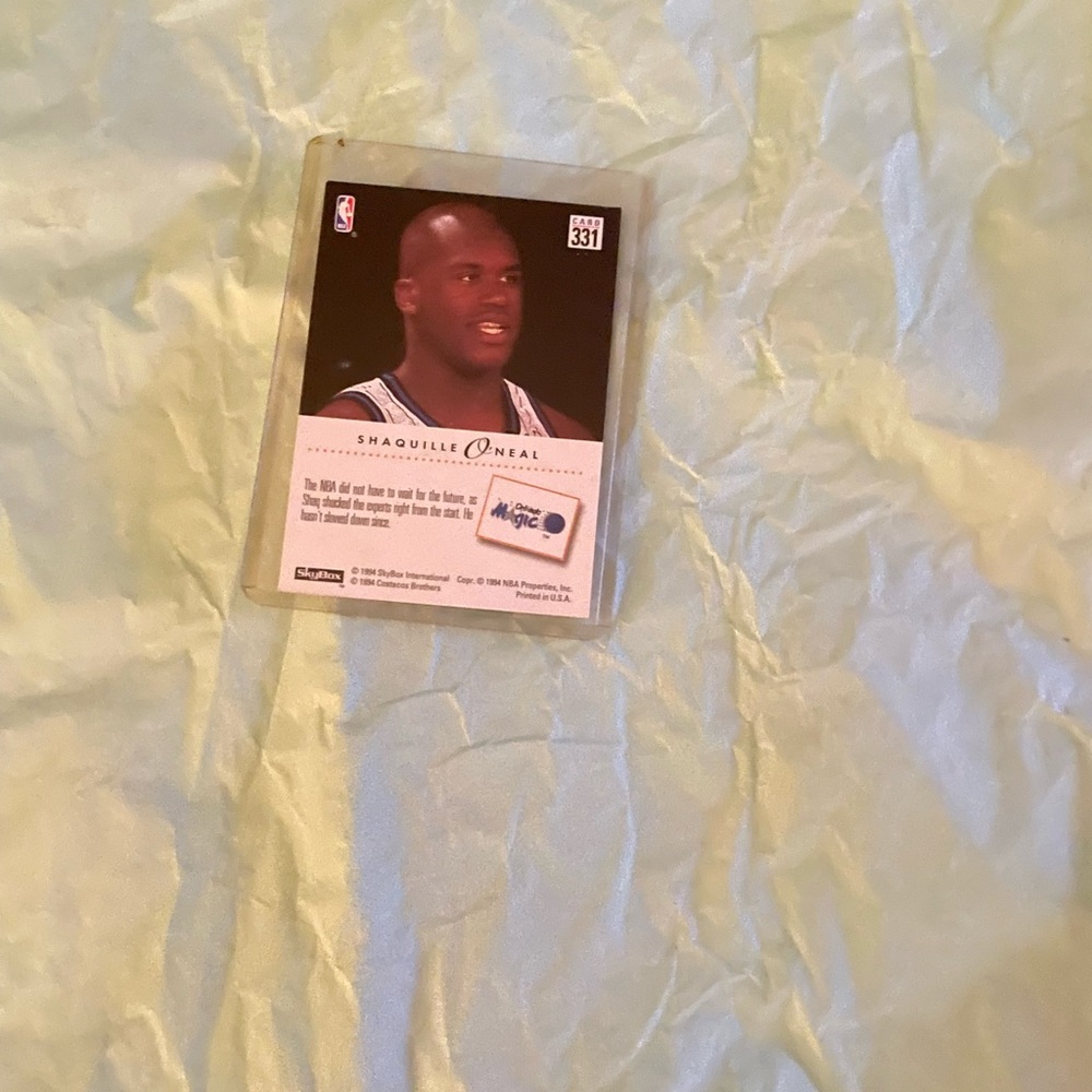 🚨🔥HOST PICK🎉1994 Shaquille O’Neal Basketball 🏀 Card💥